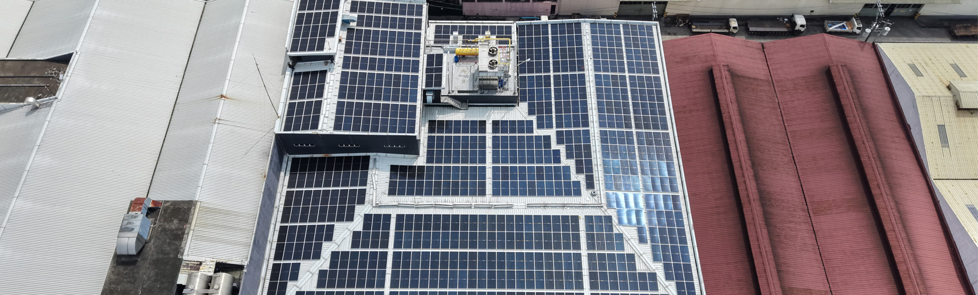 Rooftop solar array installed by Gleenergy Solar Solutions