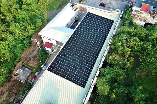 Solar panels on Provider MPC Hospital in Naguilian, Isabela